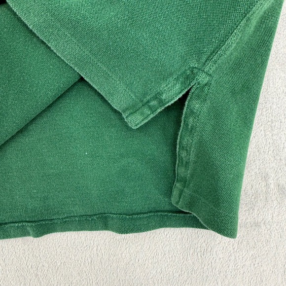 Vintage Polo Ralph Lauren  Custom Fit Rugby Shirt K1 Flag Patch Stripe Mens  XXL - Picture 7 of 15